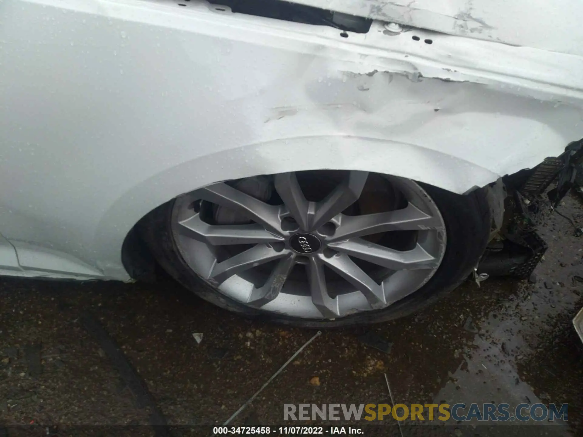 14 fotografías del automóvil dañado WAUDNAF46KN005998 AUDI A4 2019