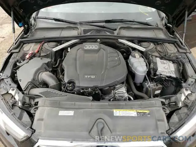 7 fotografías del automóvil dañado WAUDNAF46KN020257 AUDI A4 2019
