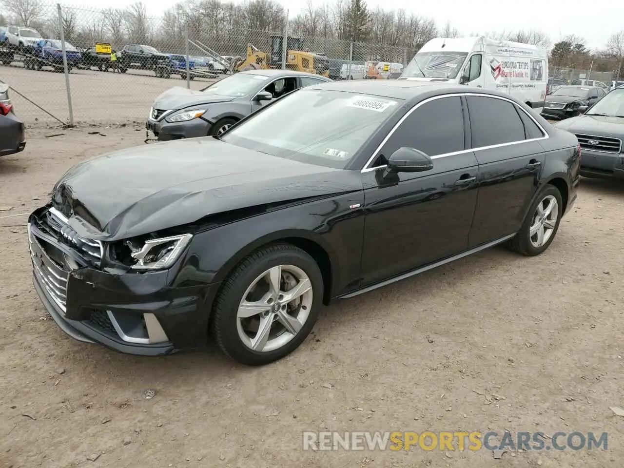1 fotografías del automóvil dañado WAUDNAF4XKA108414 AUDI A4 2019