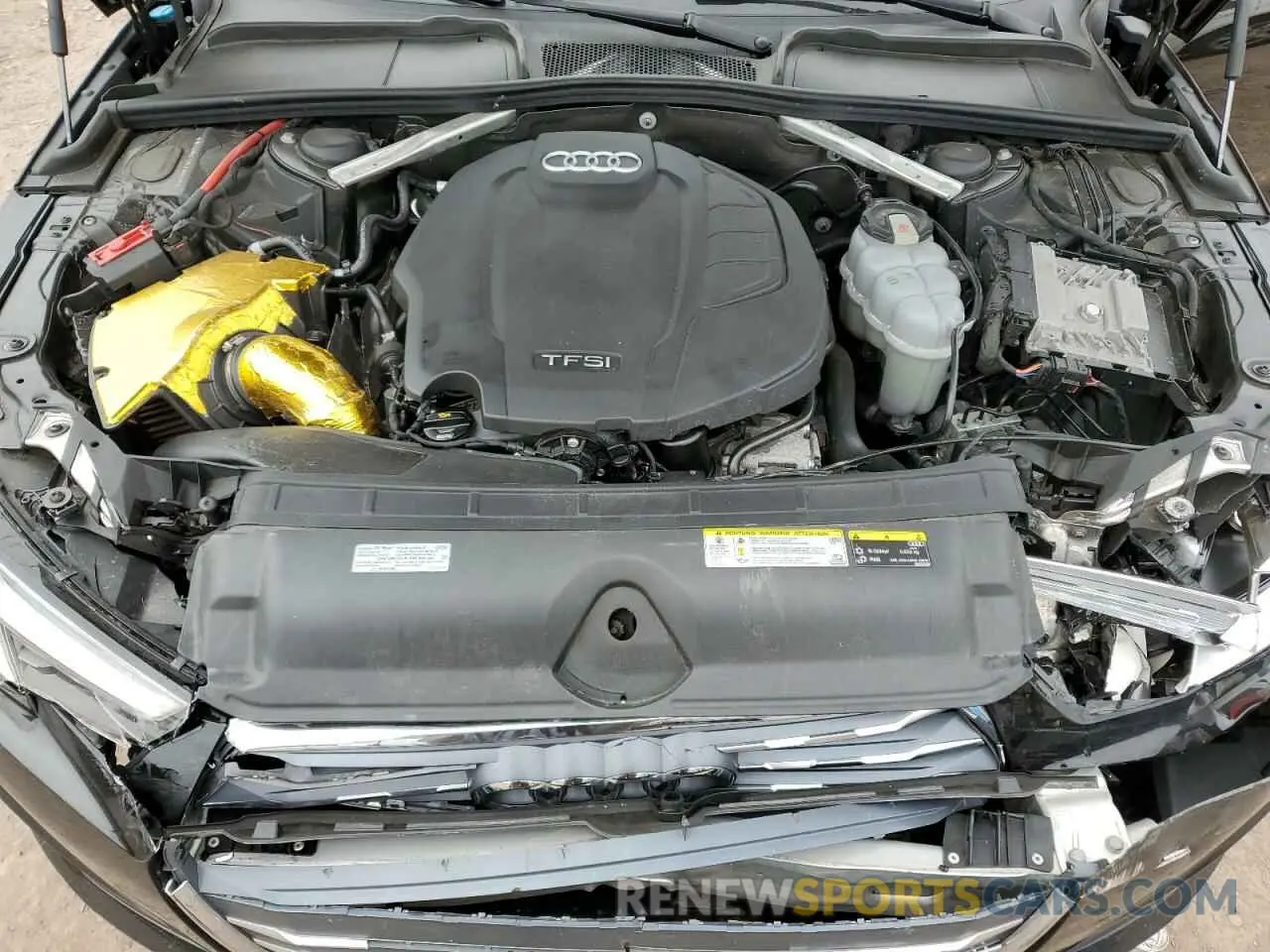 11 fotografías del automóvil dañado WAUDNAF4XKA108414 AUDI A4 2019