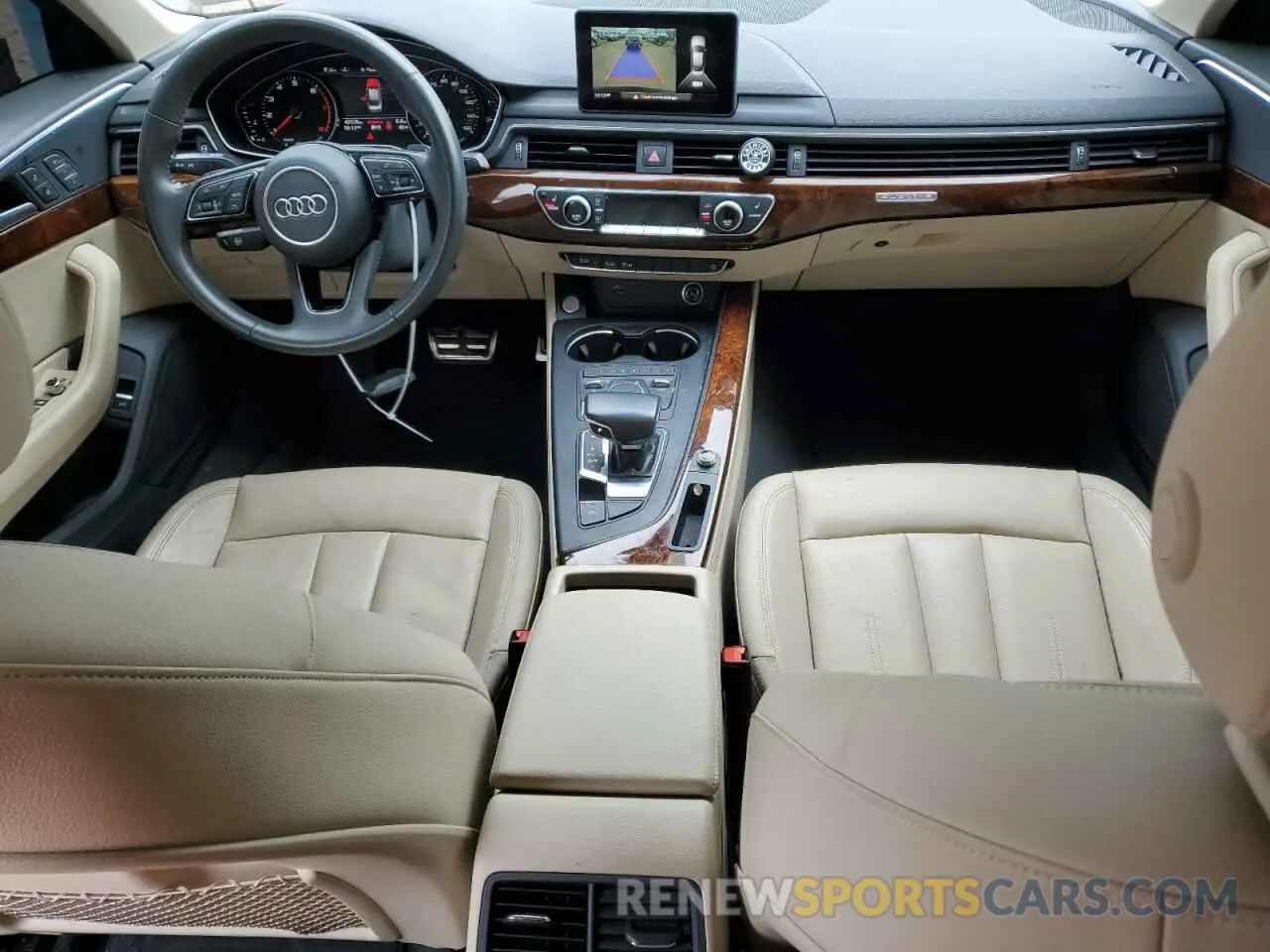 8 fotografías del automóvil dañado WAUDNAF4XKA108414 AUDI A4 2019