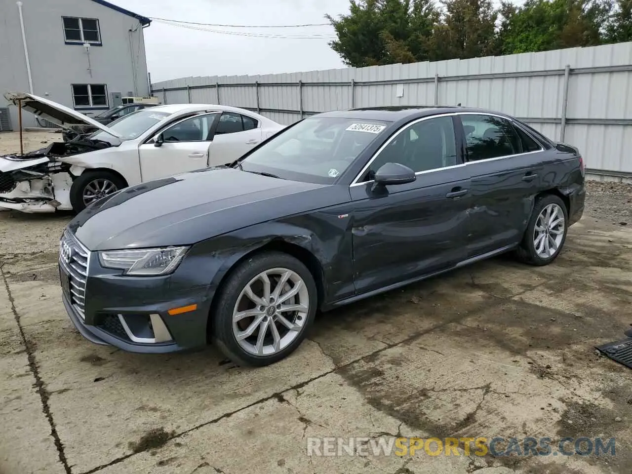 1 fotografías del automóvil dañado WAUDNAF4XKN006300 AUDI A4 2019