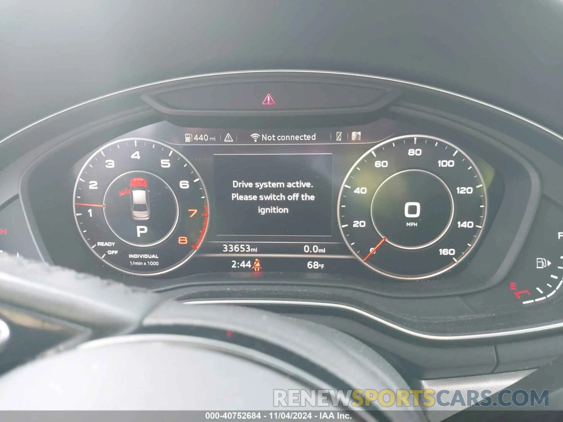 7 fotografías del automóvil dañado WAUENAF40KA066775 AUDI A4 2019