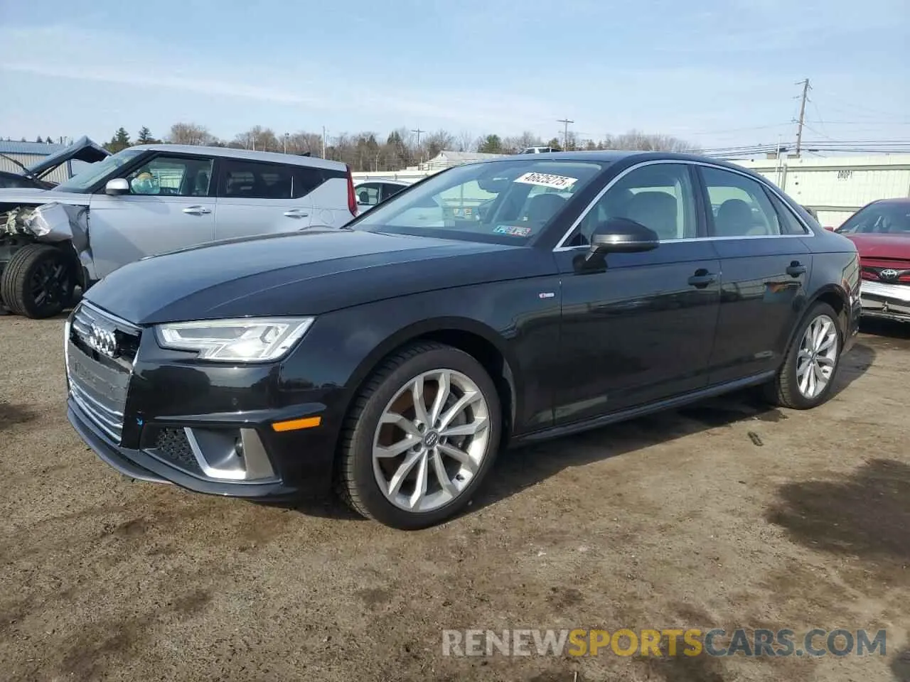 1 fotografías del automóvil dañado WAUENAF40KN002714 AUDI A4 2019