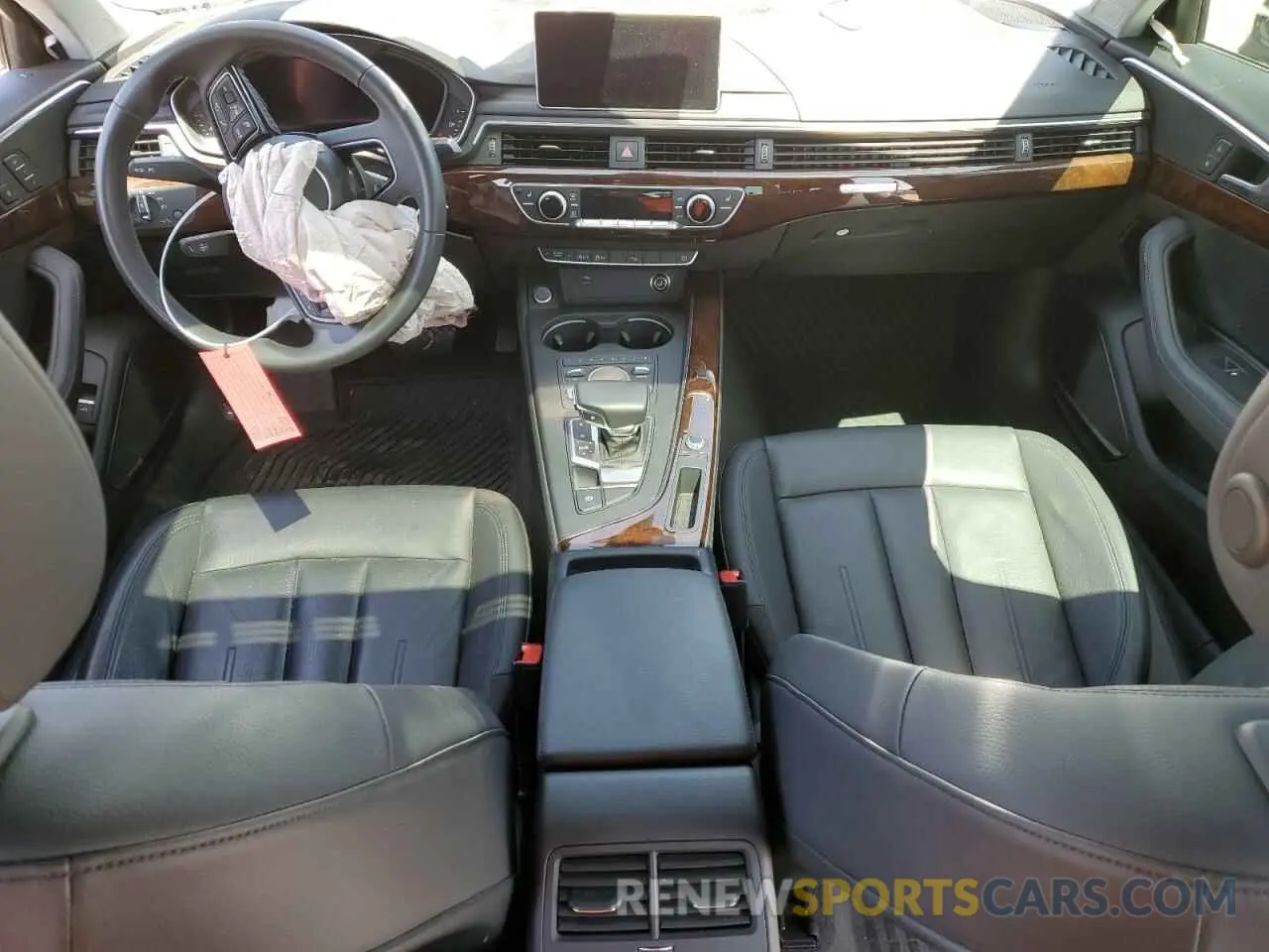 8 fotografías del automóvil dañado WAUENAF40KN015544 AUDI A4 2019