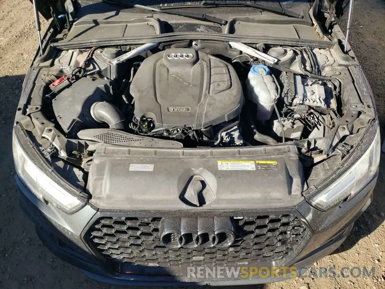 11 fotografías del automóvil dañado WAUENAF41KN002527 AUDI A4 2019