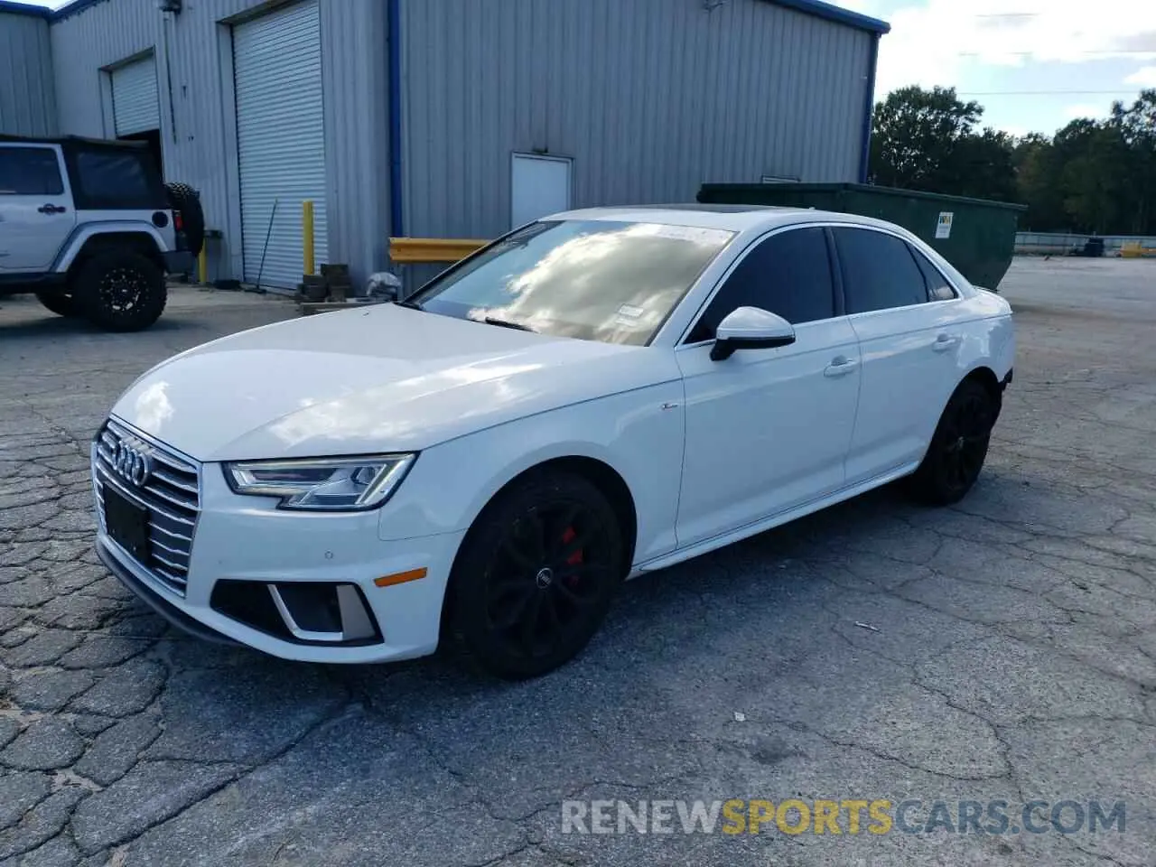 1 fotografías del automóvil dañado WAUENAF41KN007050 AUDI A4 2019