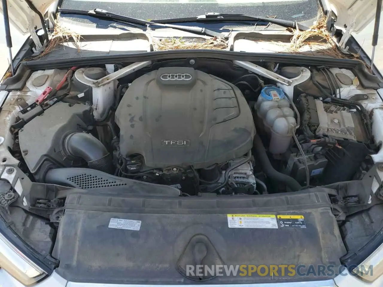 11 fotografías del automóvil dañado WAUENAF41KN007050 AUDI A4 2019