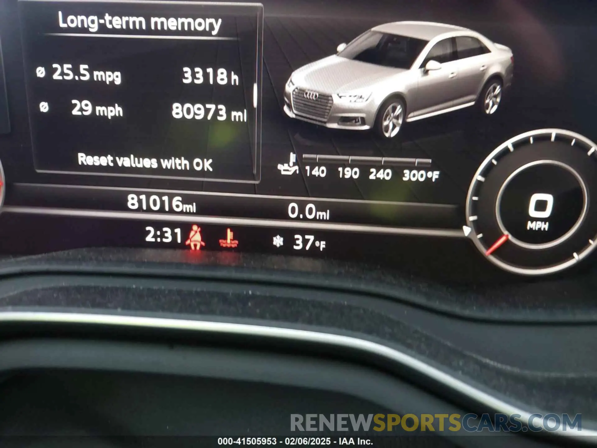 7 fotografías del automóvil dañado WAUENAF42KN012581 AUDI A4 2019