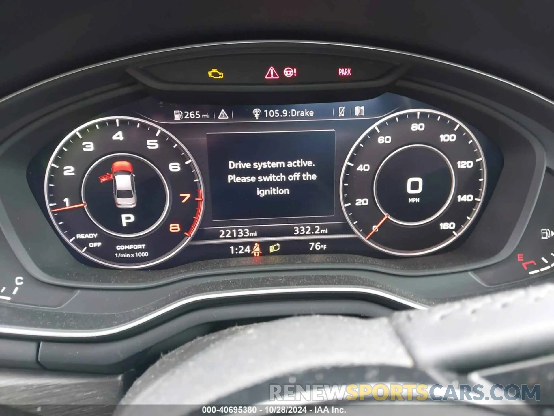 7 fotografías del automóvil dañado WAUENAF42KN013293 AUDI A4 2019