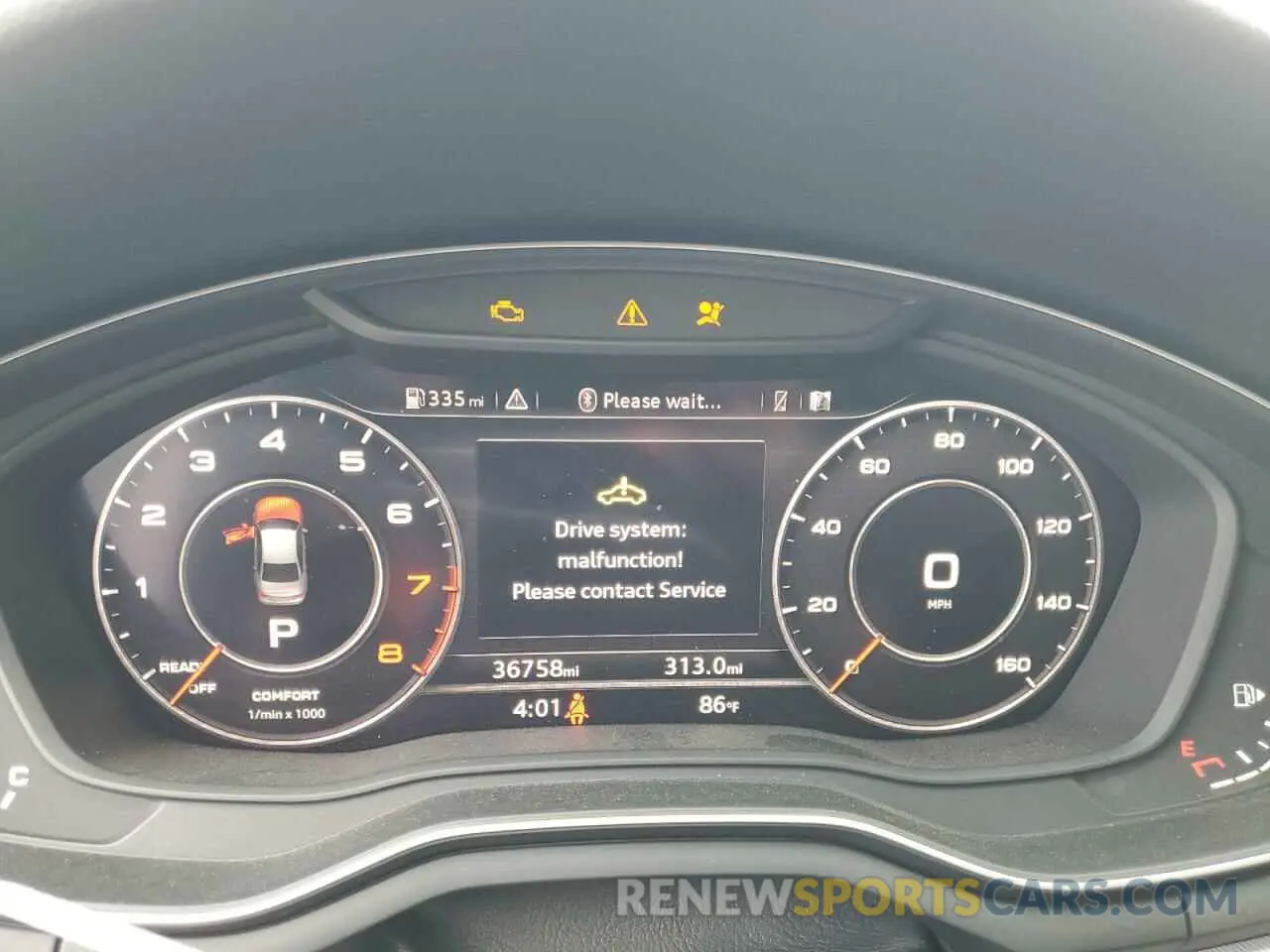 9 fotografías del automóvil dañado WAUENAF42KN016971 AUDI A4 2019