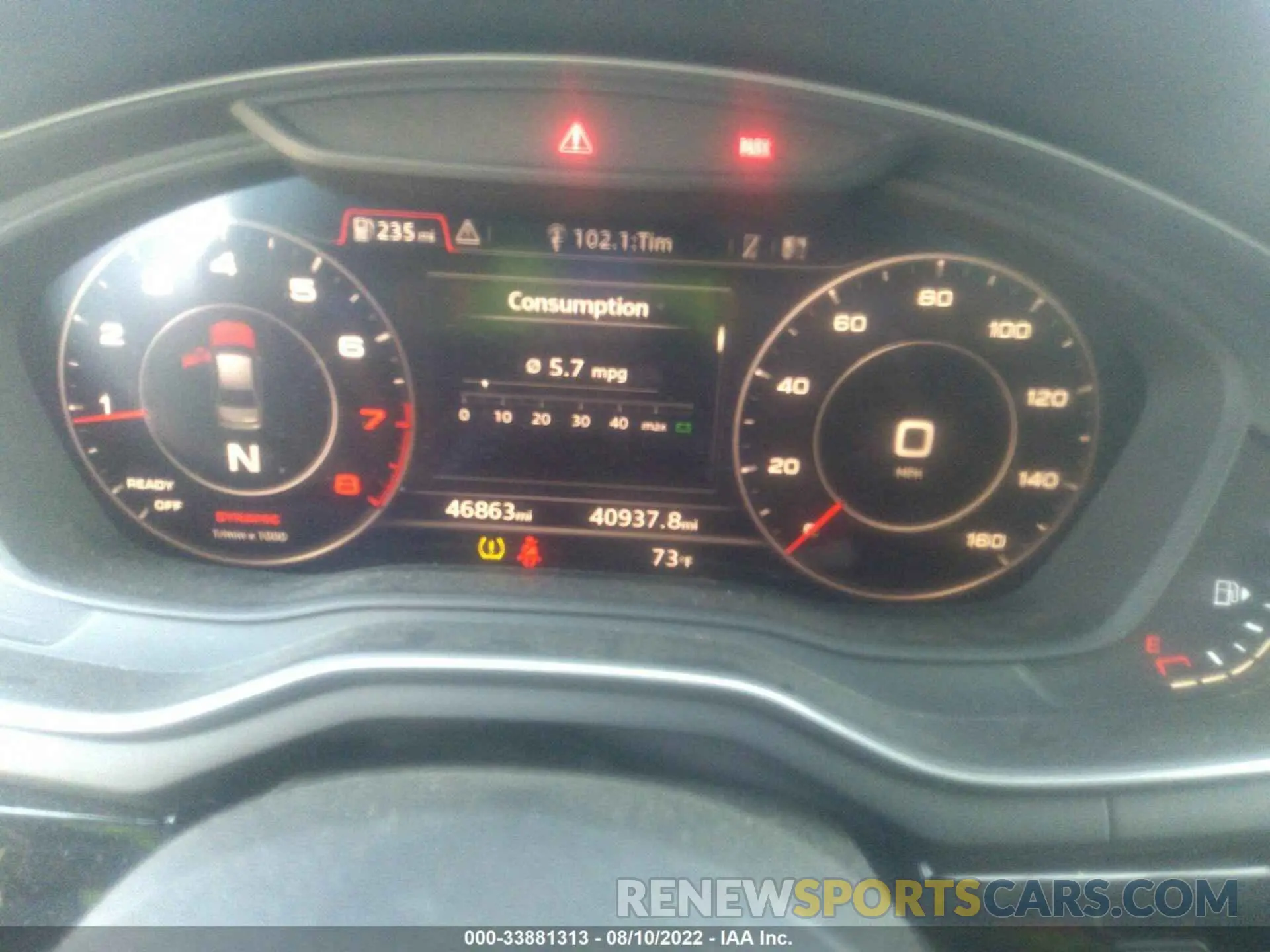 7 fotografías del automóvil dañado WAUENAF42KN018137 AUDI A4 2019