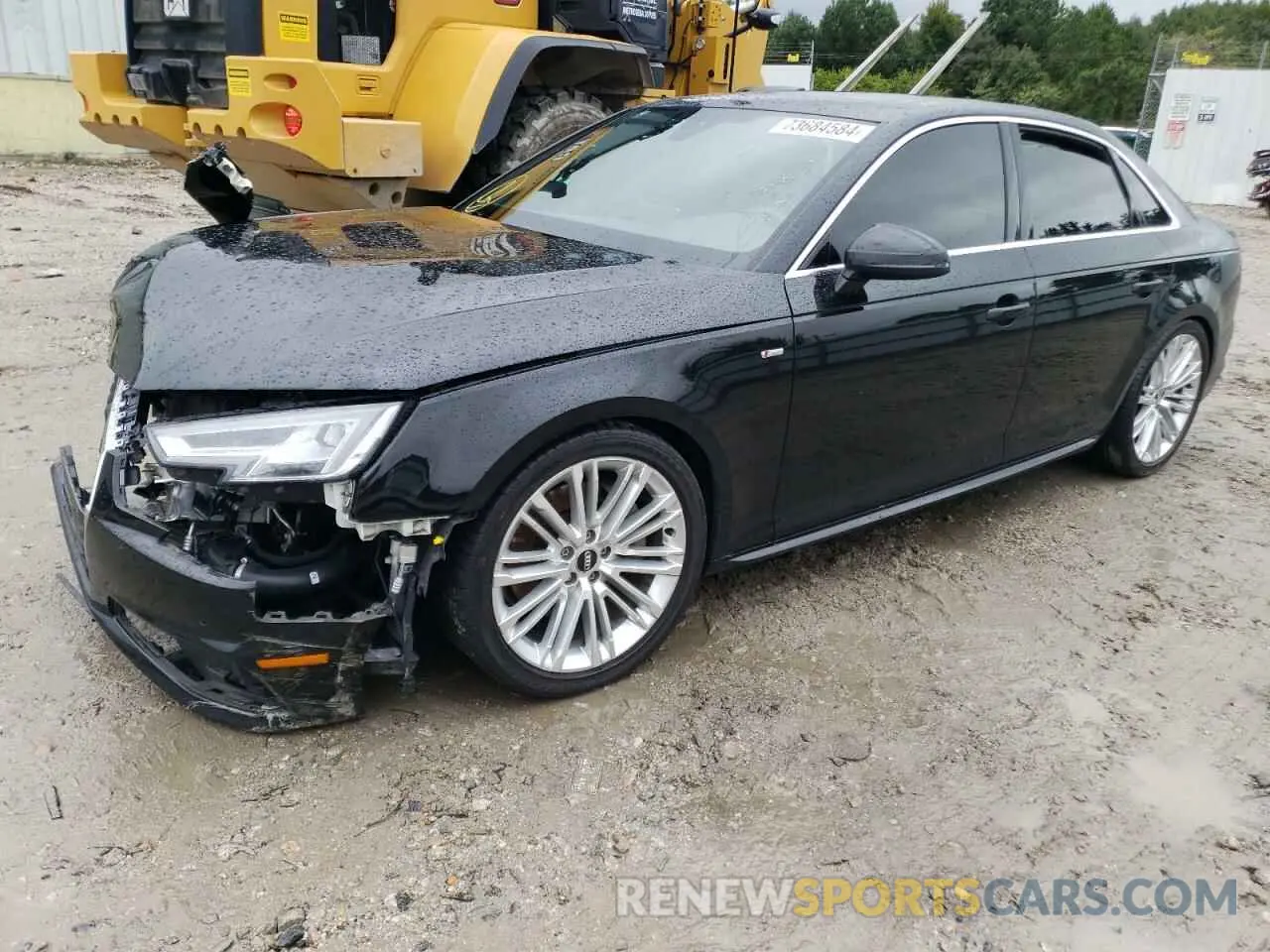 1 fotografías del automóvil dañado WAUENAF42KN020843 AUDI A4 2019