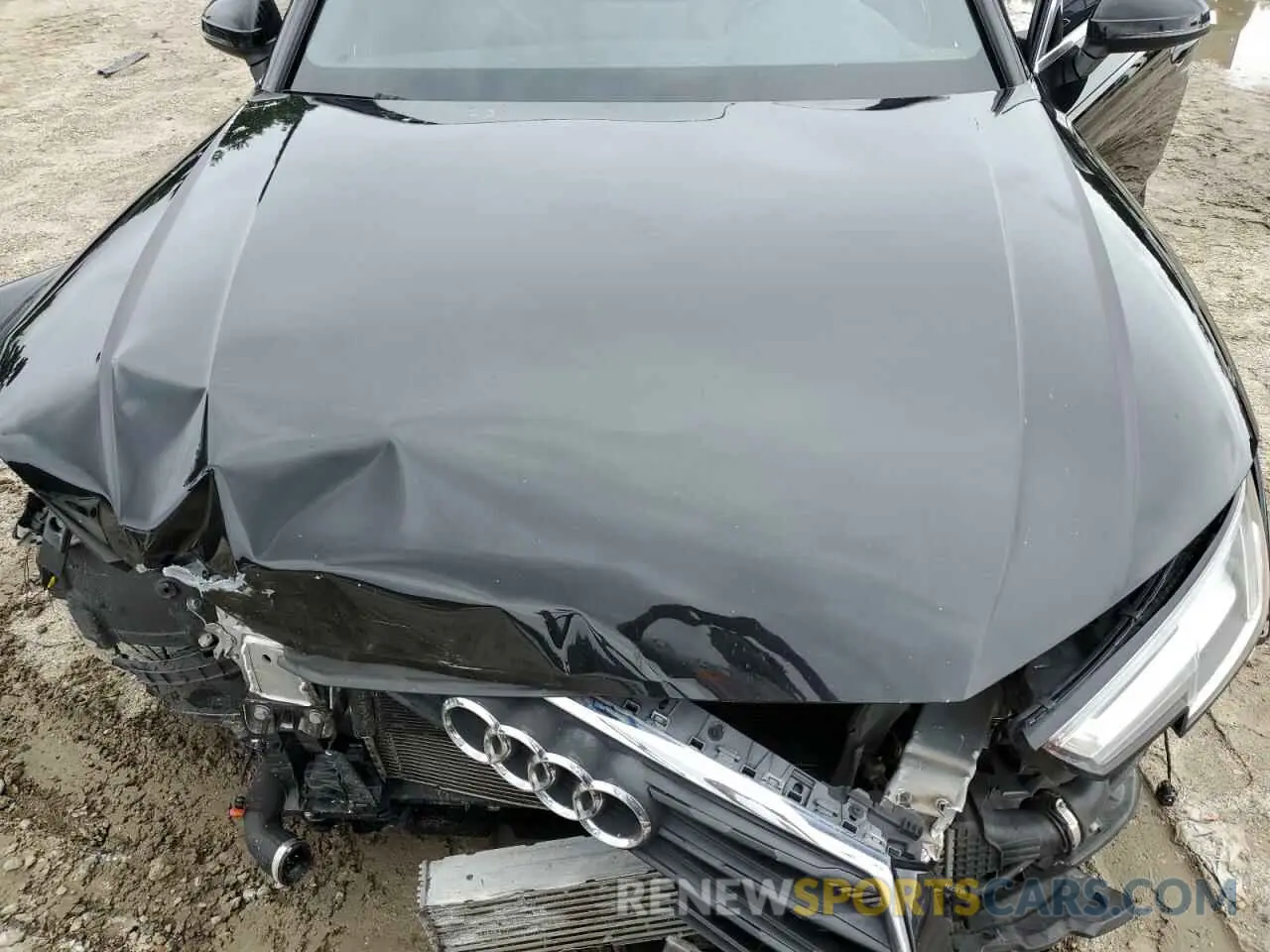 11 fotografías del automóvil dañado WAUENAF42KN020843 AUDI A4 2019