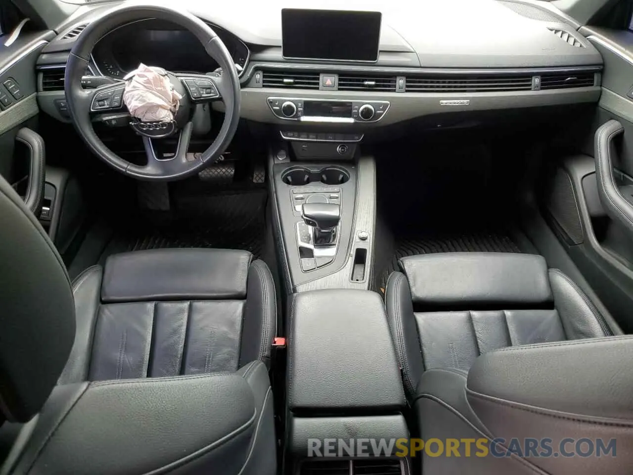 8 fotografías del automóvil dañado WAUENAF42KN020843 AUDI A4 2019