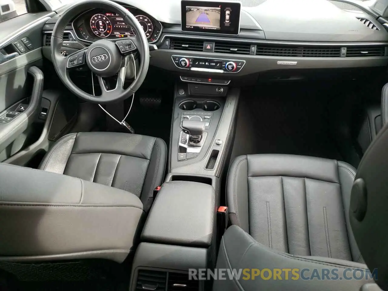 8 fotografías del automóvil dañado WAUENAF43KA037058 AUDI A4 2019
