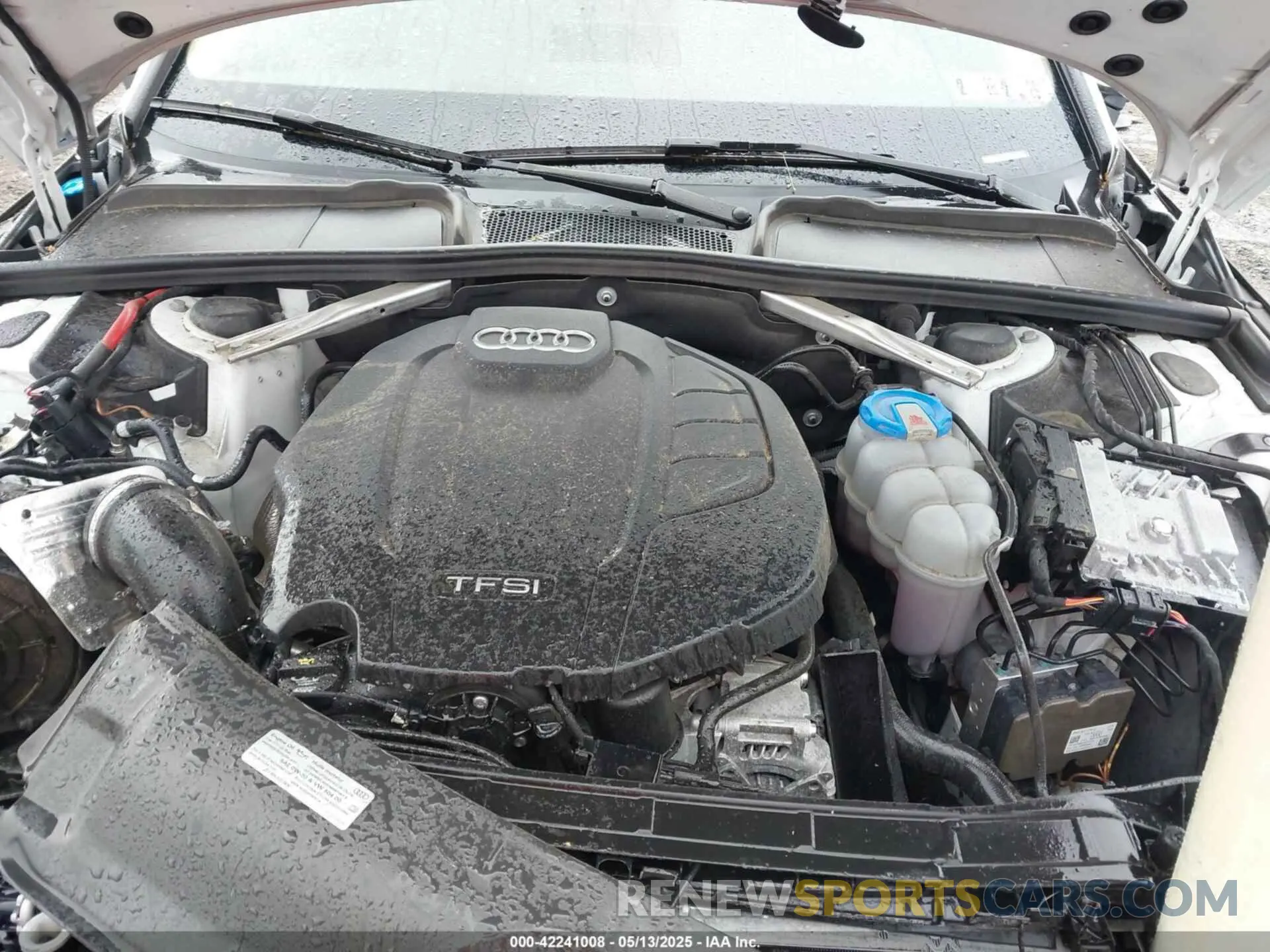 10 fotografías del automóvil dañado WAUENAF43KN005008 AUDI A4 2019