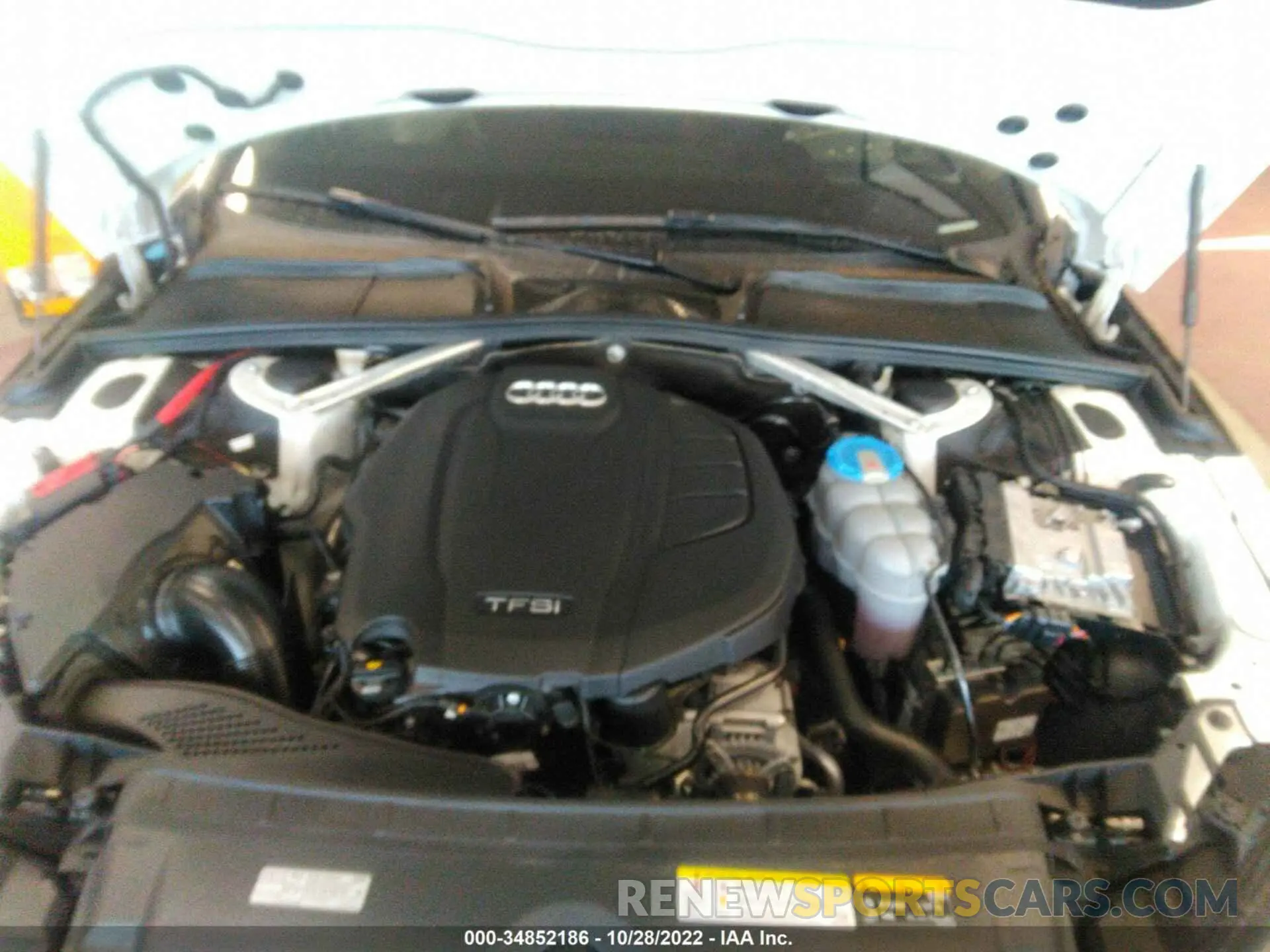 10 fotografías del automóvil dañado WAUENAF44KA037540 AUDI A4 2019