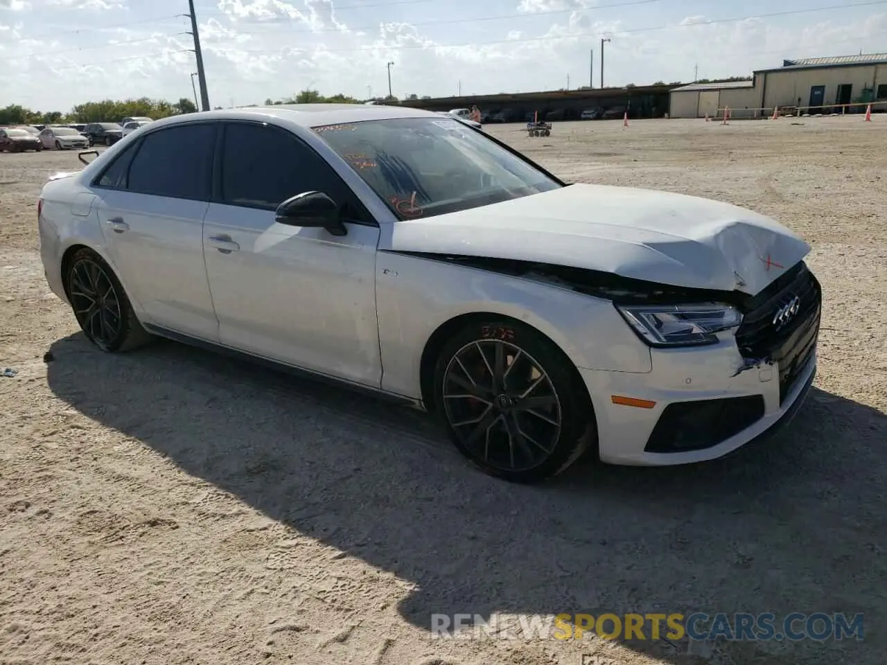 1 fotografías del automóvil dañado WAUENAF44KN004353 AUDI A4 2019