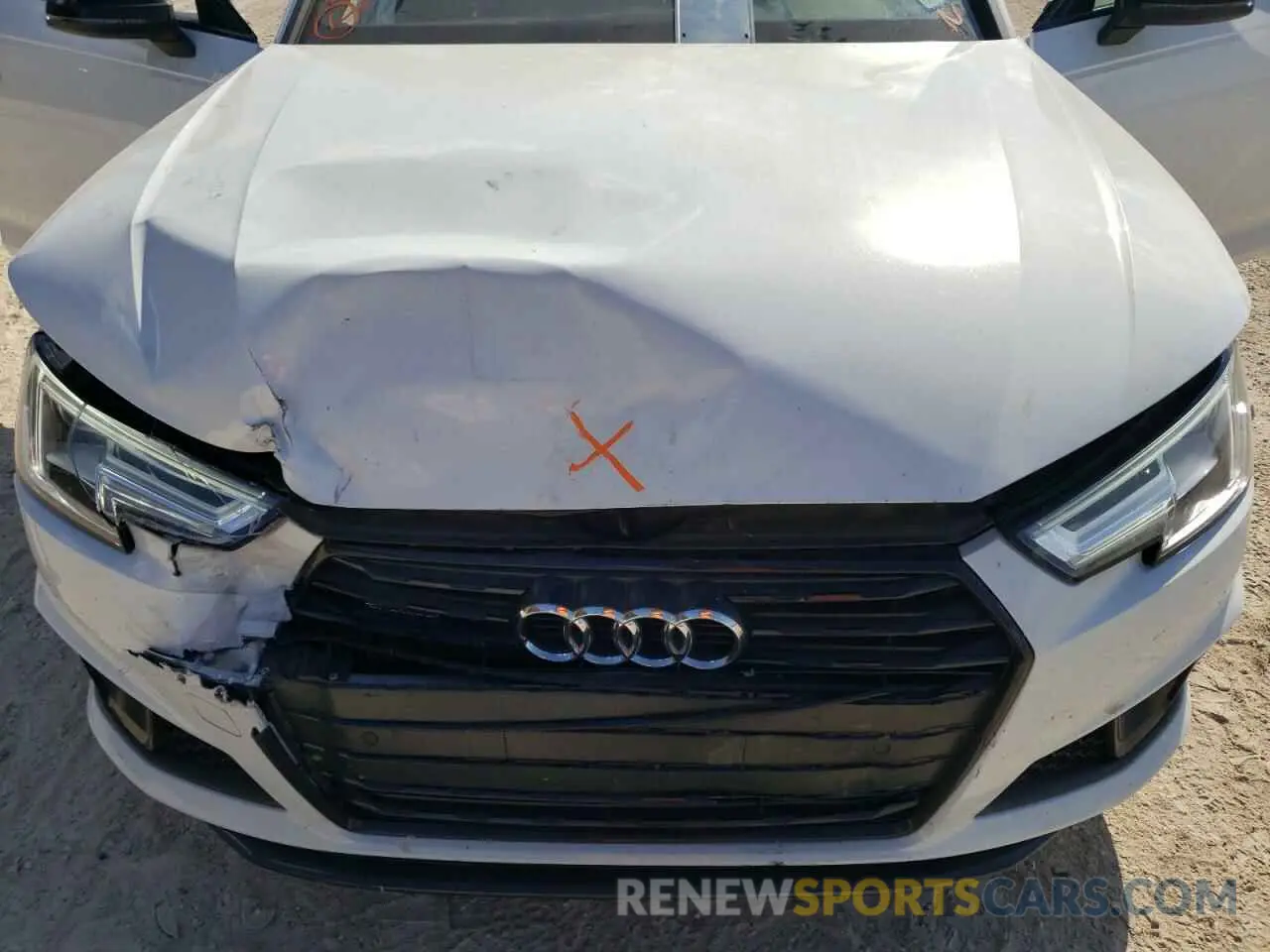 7 fotografías del automóvil dañado WAUENAF44KN004353 AUDI A4 2019
