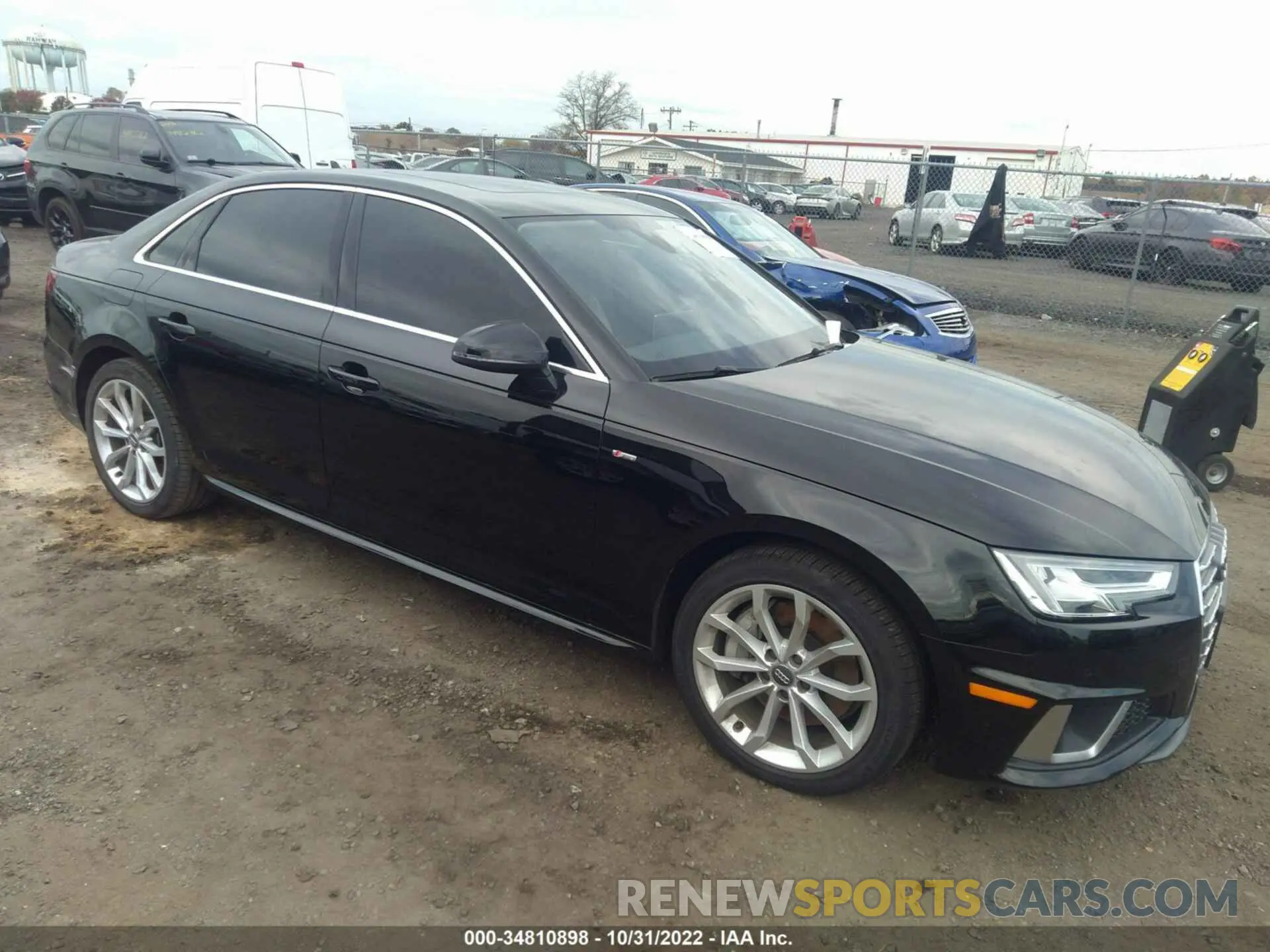 1 fotografías del automóvil dañado WAUENAF45KA106820 AUDI A4 2019