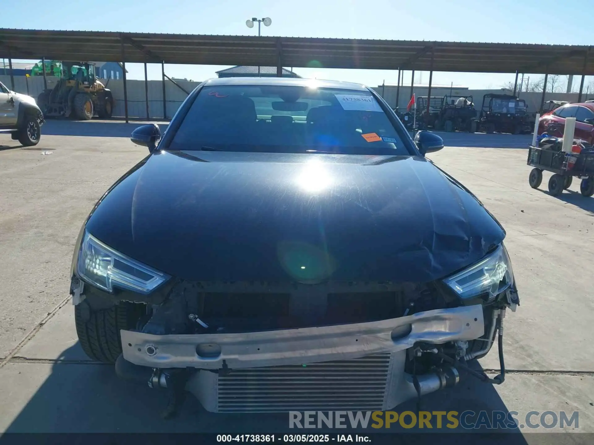 12 fotografías del automóvil dañado WAUENAF46KA035160 AUDI A4 2019
