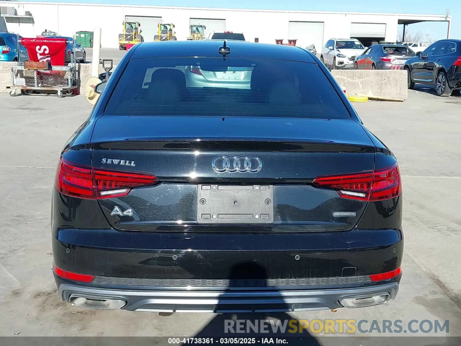 16 fotografías del automóvil dañado WAUENAF46KA035160 AUDI A4 2019