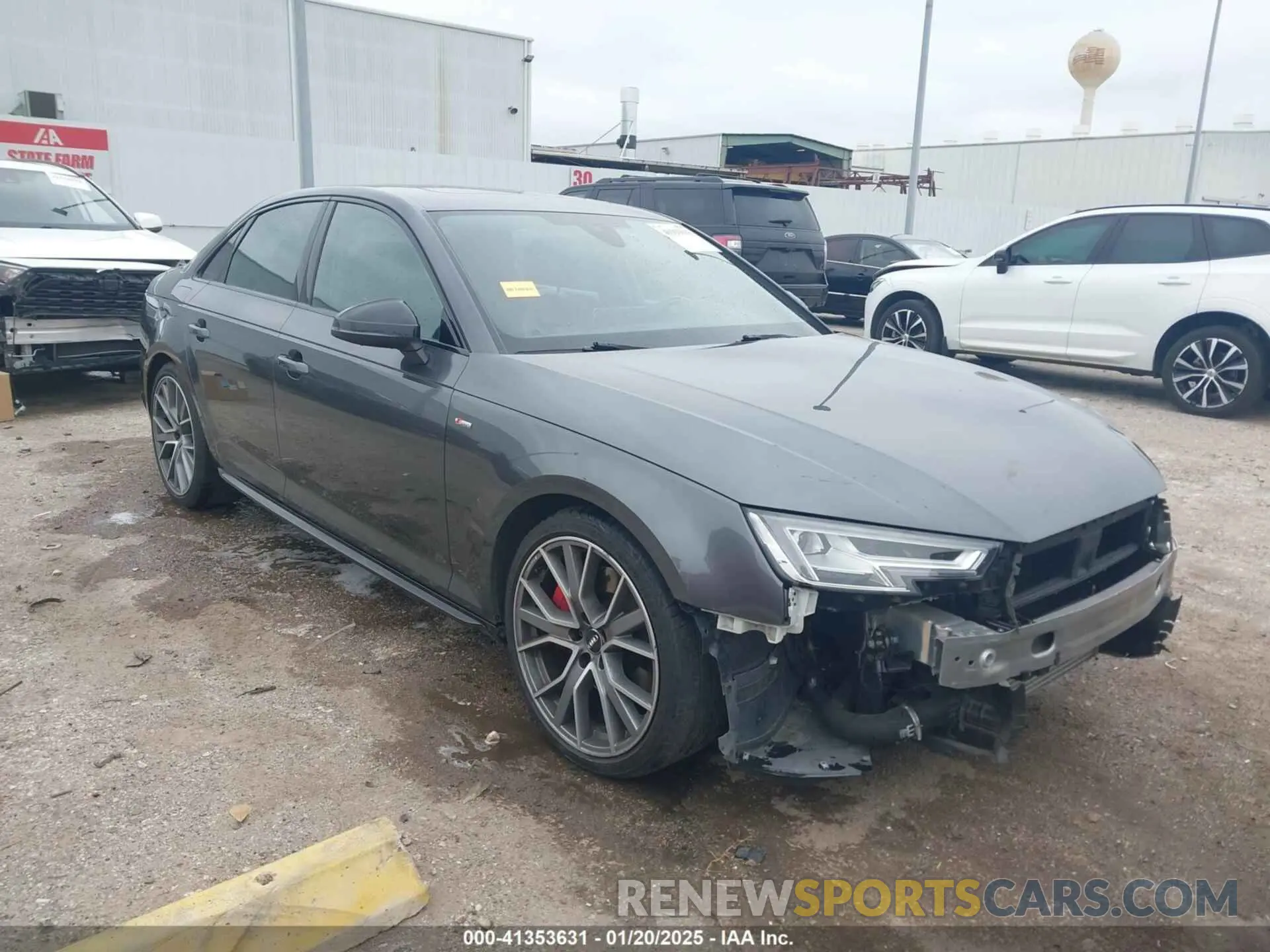 1 fotografías del automóvil dañado WAUENAF46KA075819 AUDI A4 2019