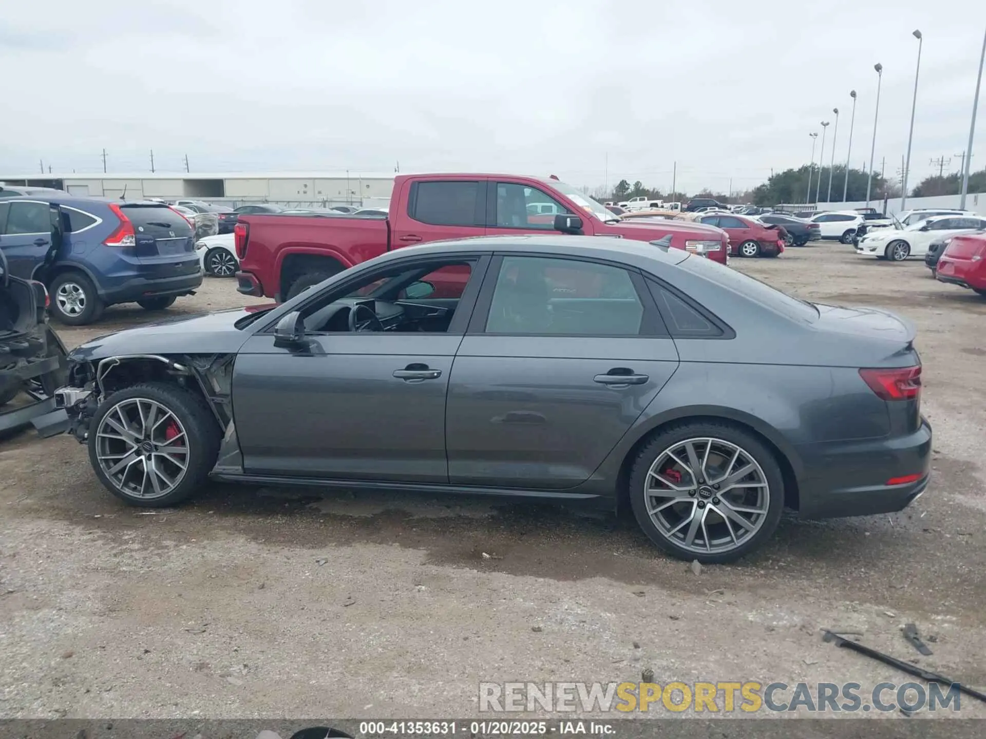 15 fotografías del automóvil dañado WAUENAF46KA075819 AUDI A4 2019