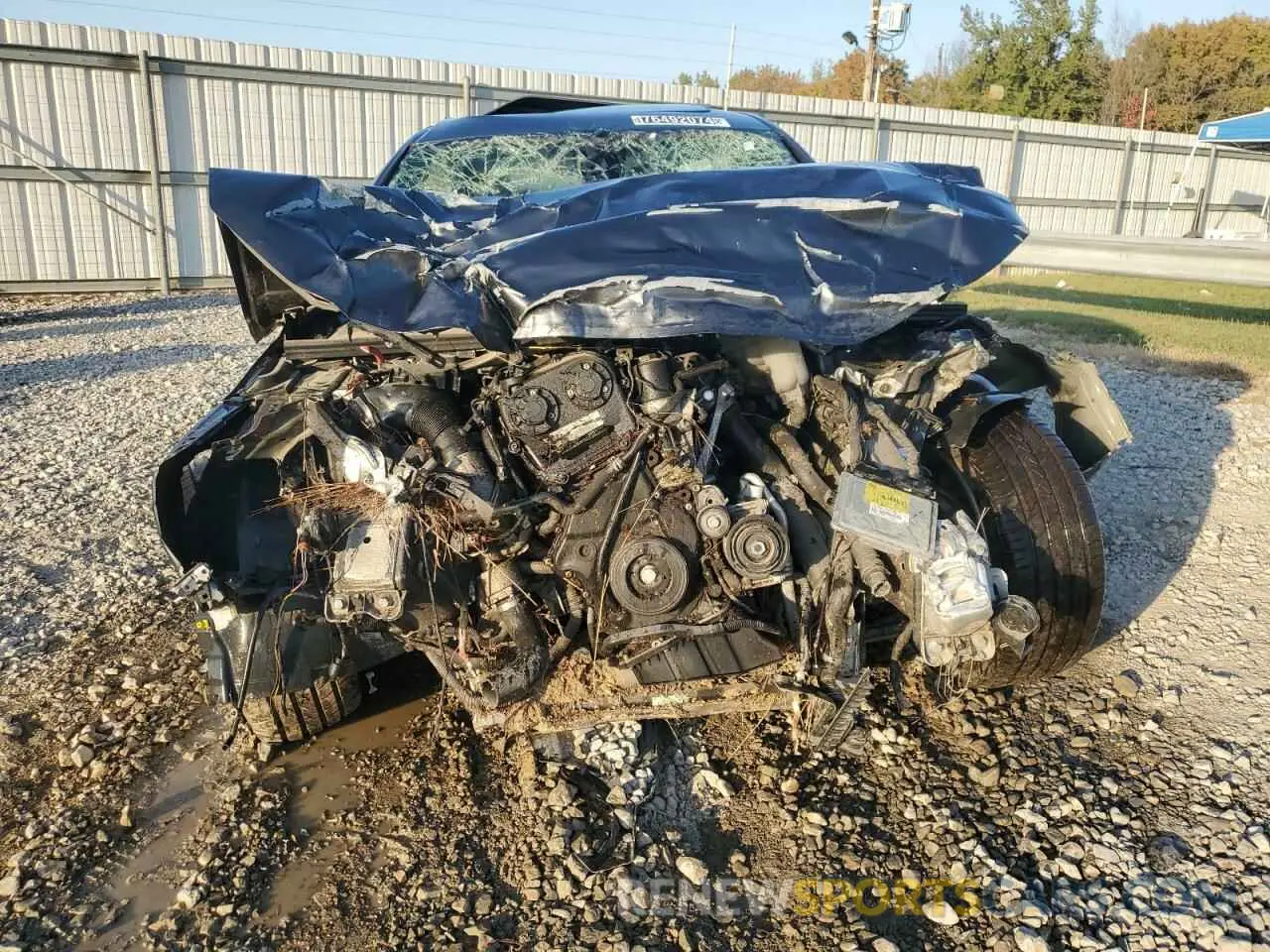 5 fotografías del automóvil dañado WAUENAF46KA076310 AUDI A4 2019
