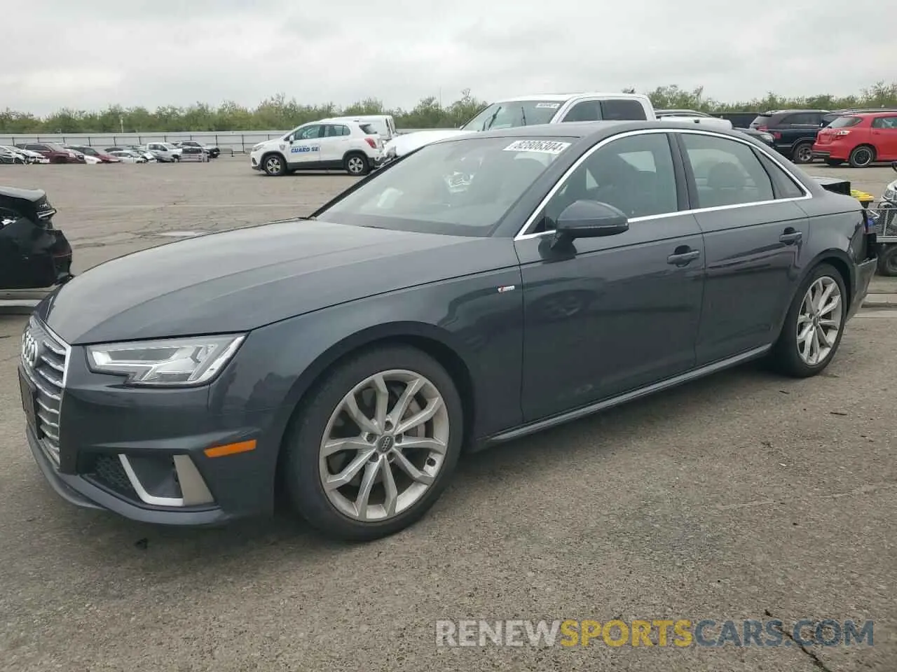 1 fotografías del automóvil dañado WAUENAF47KN005979 AUDI A4 2019