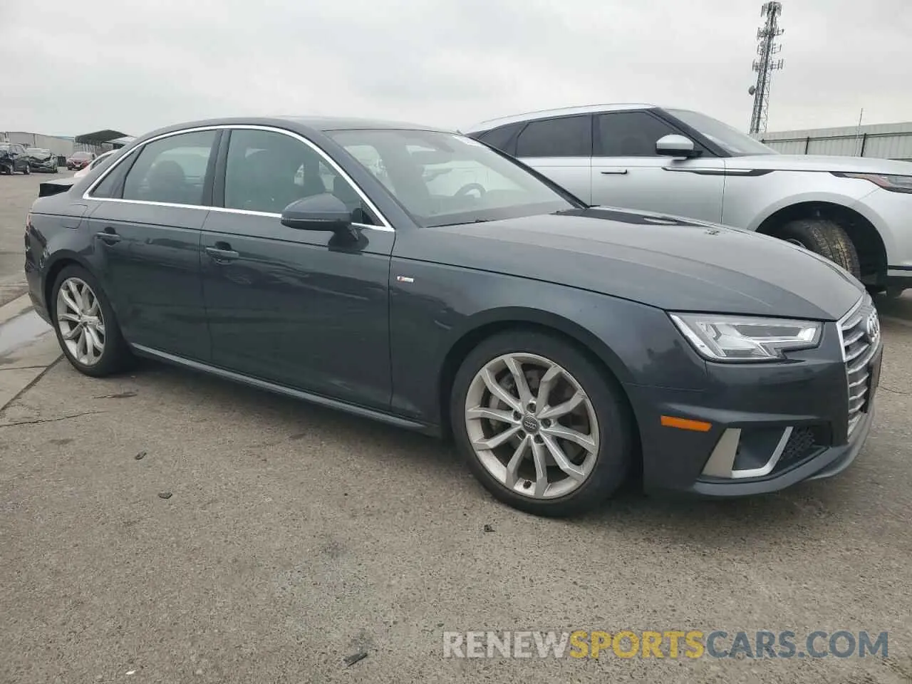 4 fotografías del automóvil dañado WAUENAF47KN005979 AUDI A4 2019
