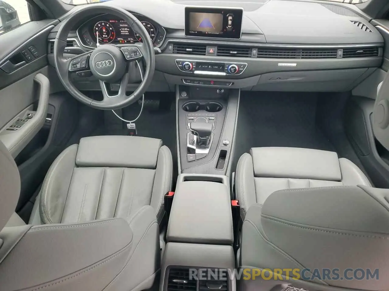 8 fotografías del automóvil dañado WAUENAF47KN005979 AUDI A4 2019