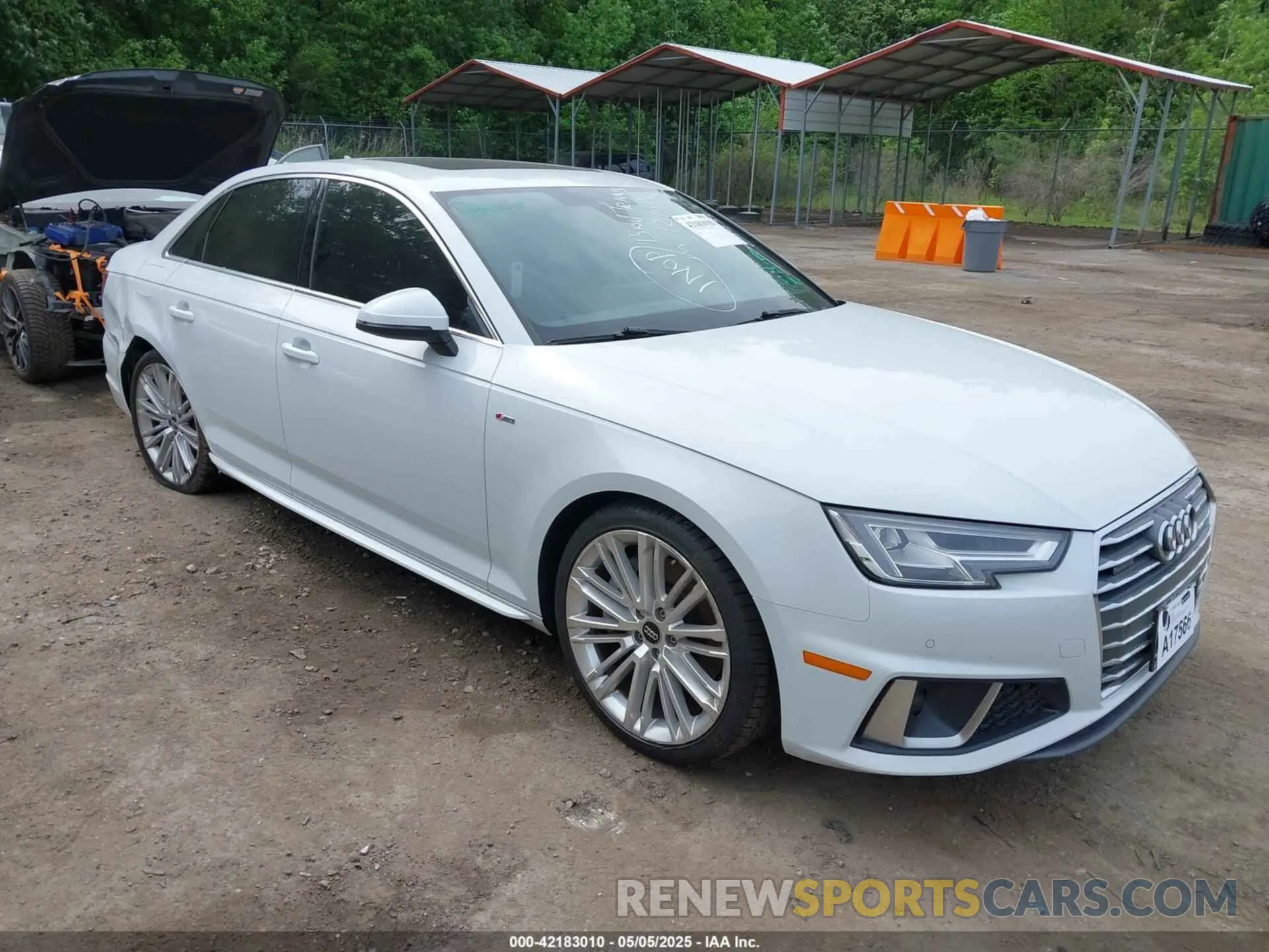 1 fotografías del automóvil dañado WAUENAF47KN014343 AUDI A4 2019