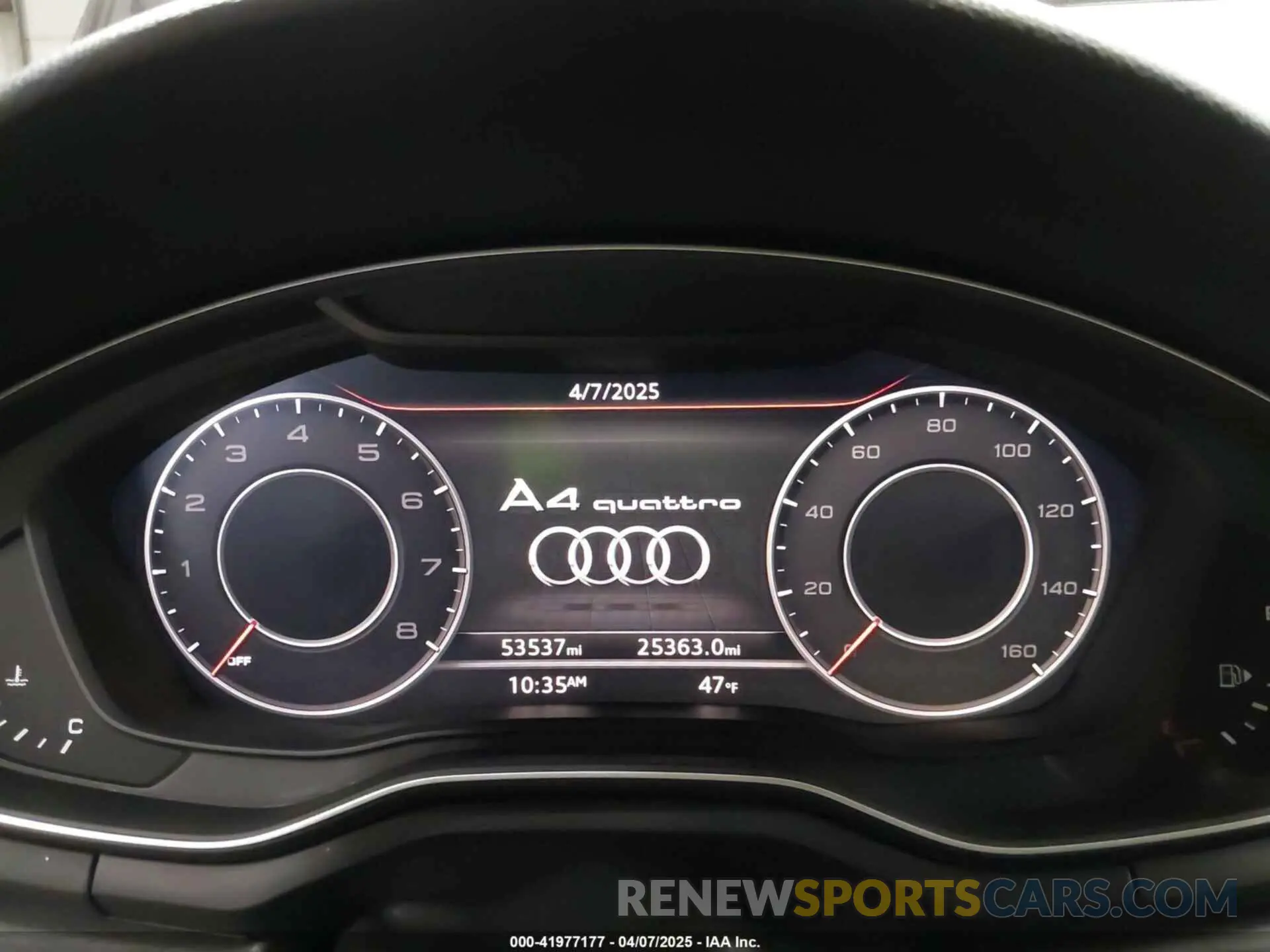 7 fotografías del automóvil dañado WAUENAF48KA041431 AUDI A4 2019