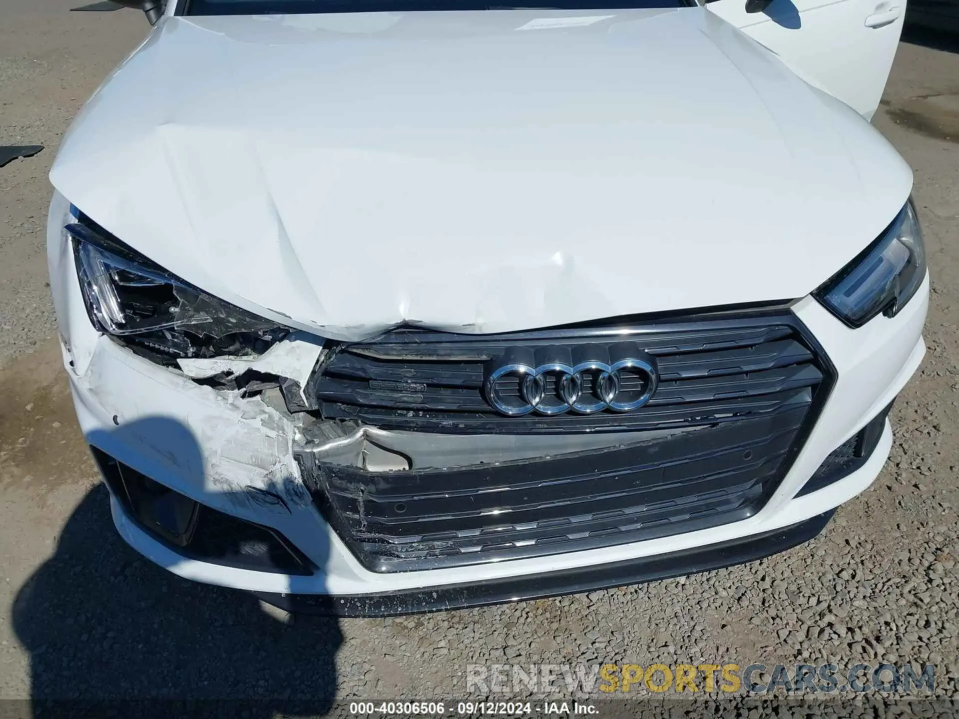6 fotografías del automóvil dañado WAUENAF48KA069052 AUDI A4 2019
