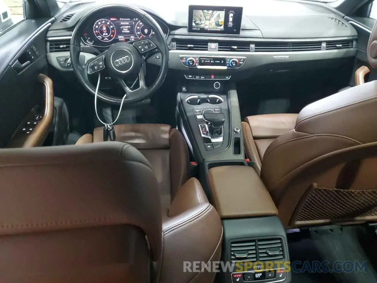 8 fotografías del automóvil dañado WAUENAF48KN005618 AUDI A4 2019