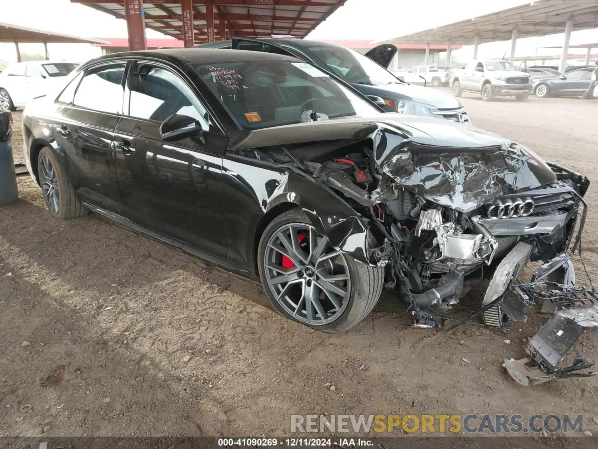 1 fotografías del automóvil dañado WAUENAF49KA048291 AUDI A4 2019