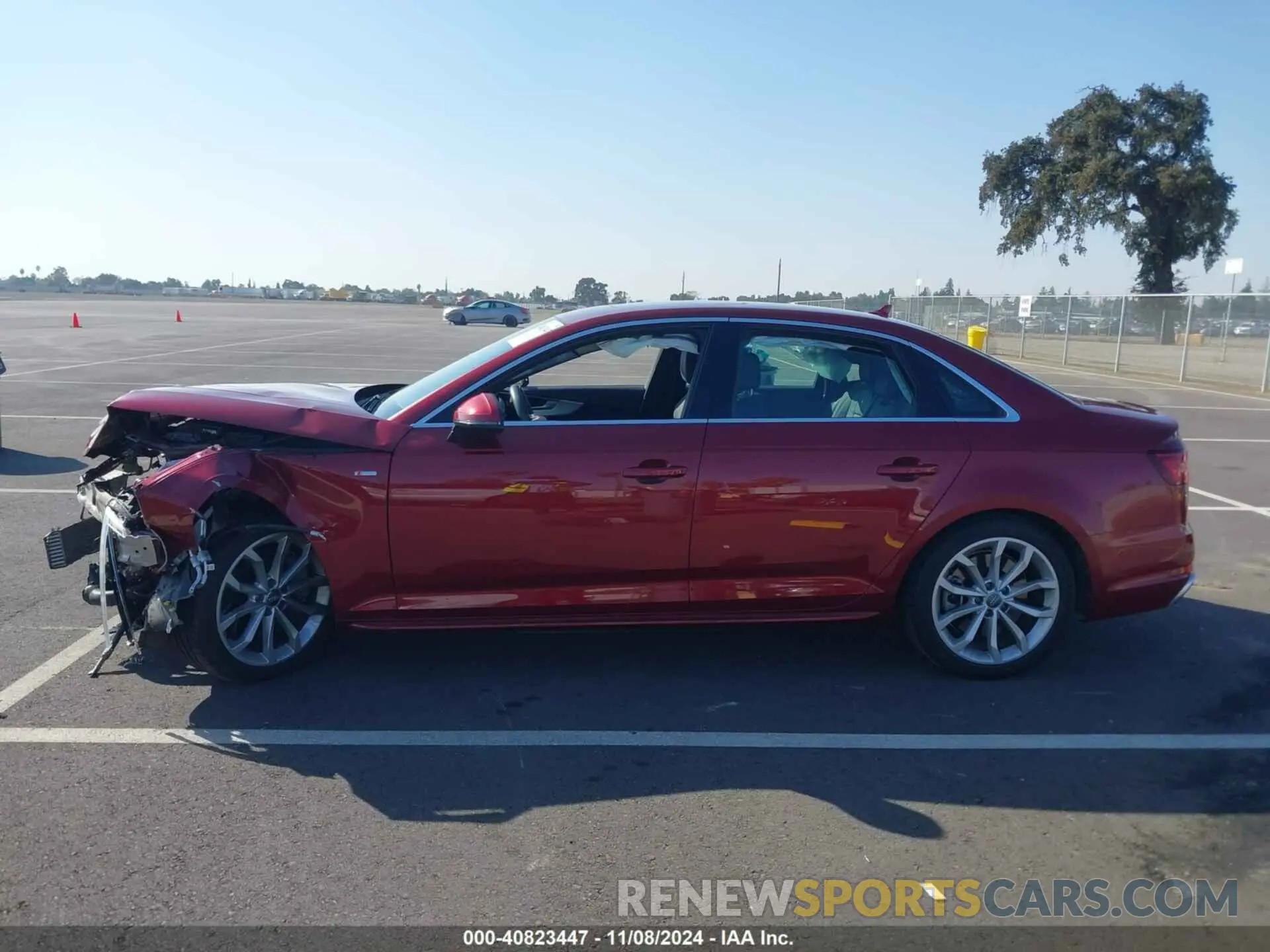 15 fotografías del automóvil dañado WAUENAF49KA050526 AUDI A4 2019