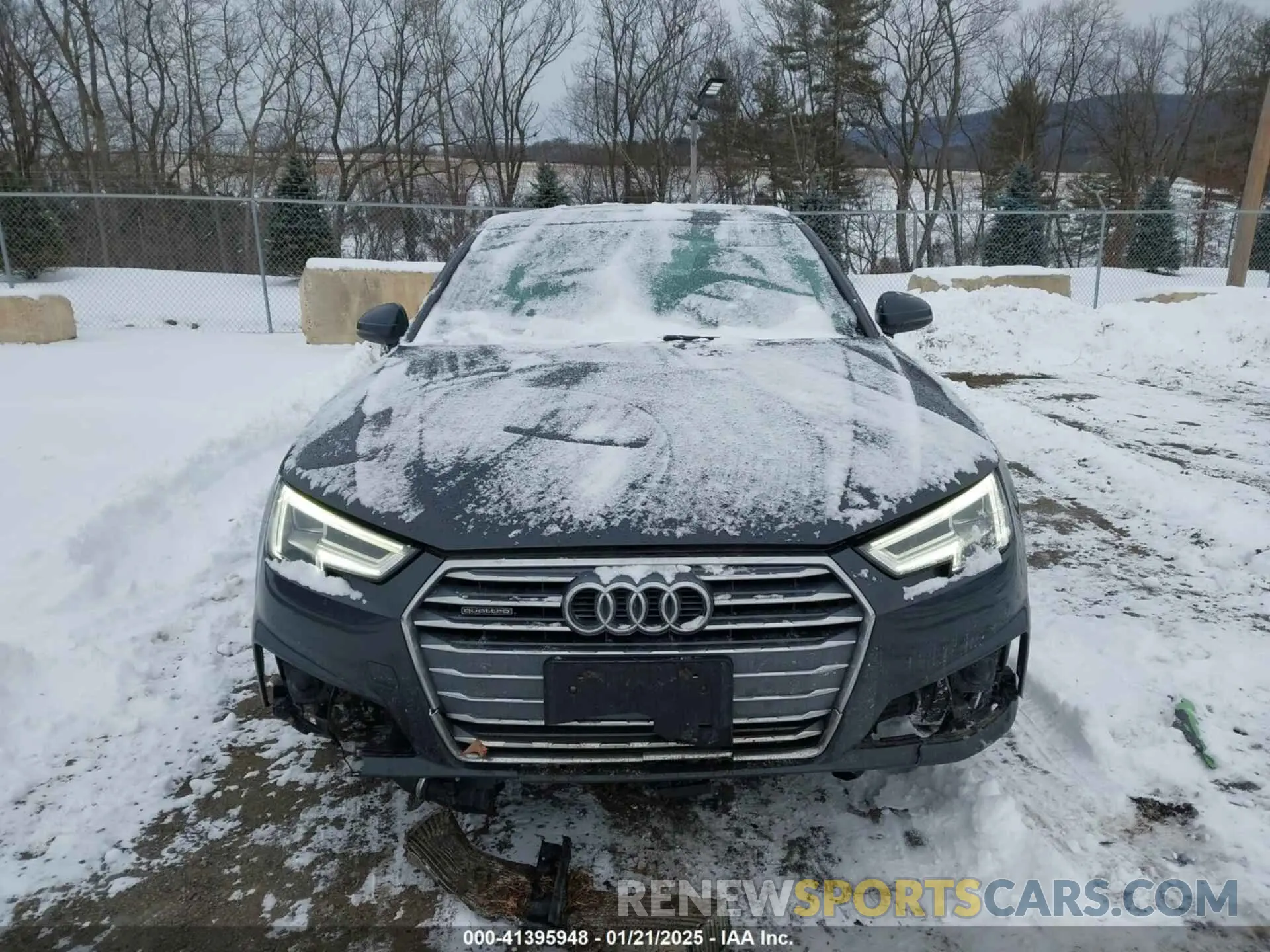 12 fotografías del automóvil dañado WAUENAF49KN004543 AUDI A4 2019