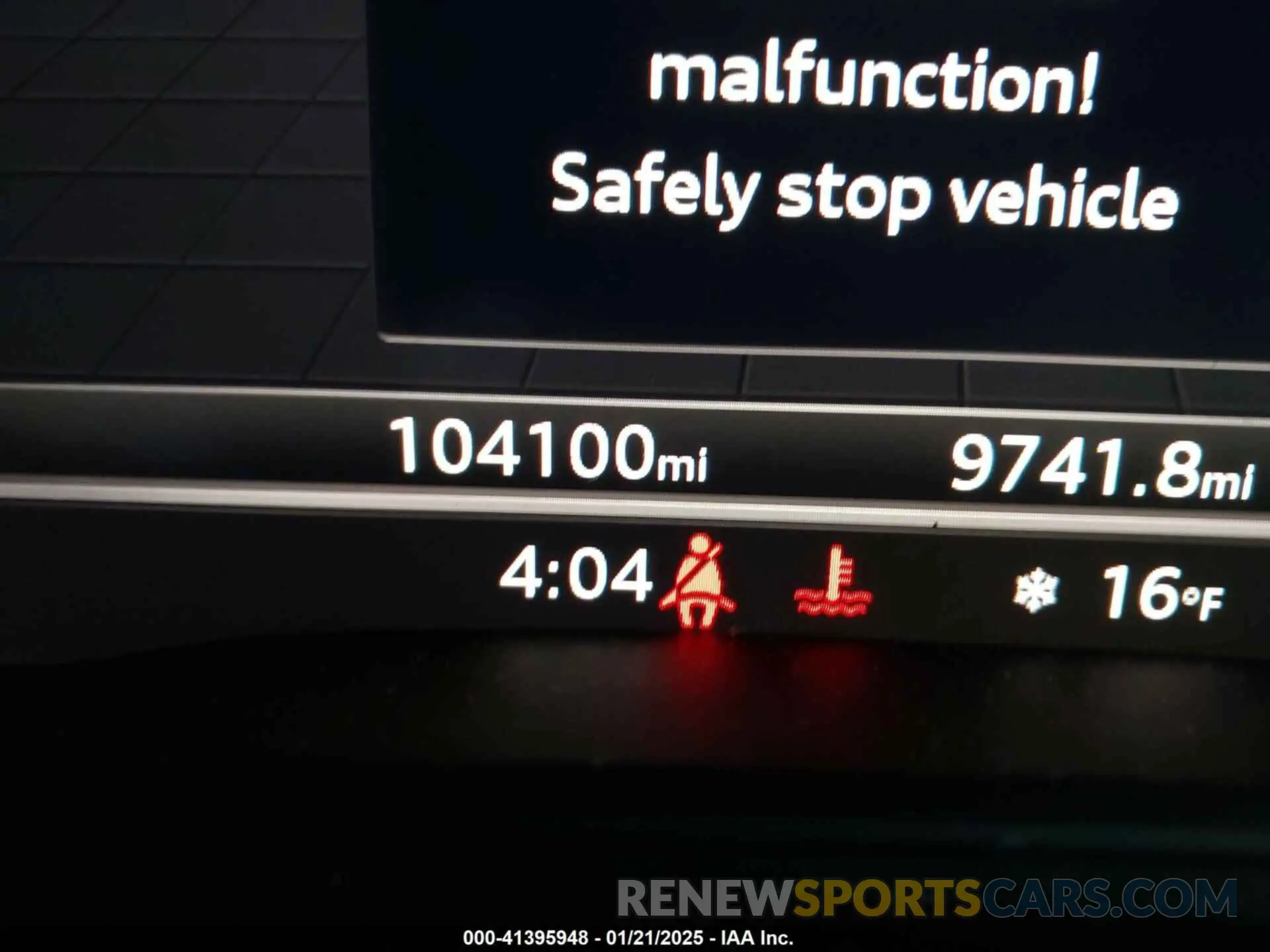 15 fotografías del automóvil dañado WAUENAF49KN004543 AUDI A4 2019