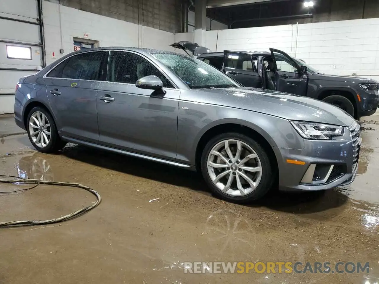 4 fotografías del automóvil dañado WAUENAF49KN009905 AUDI A4 2019