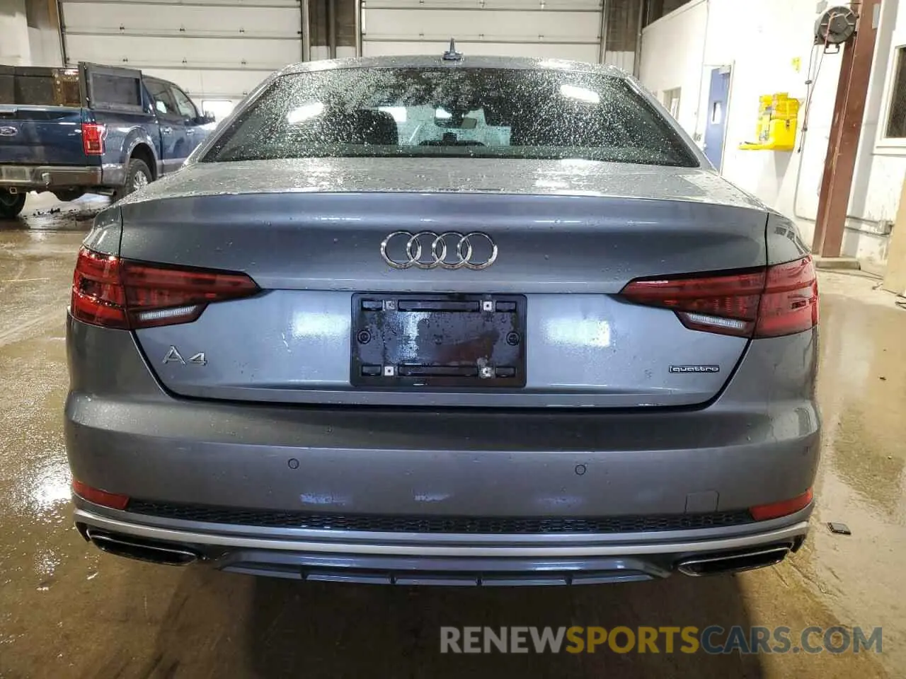6 fotografías del automóvil dañado WAUENAF49KN009905 AUDI A4 2019