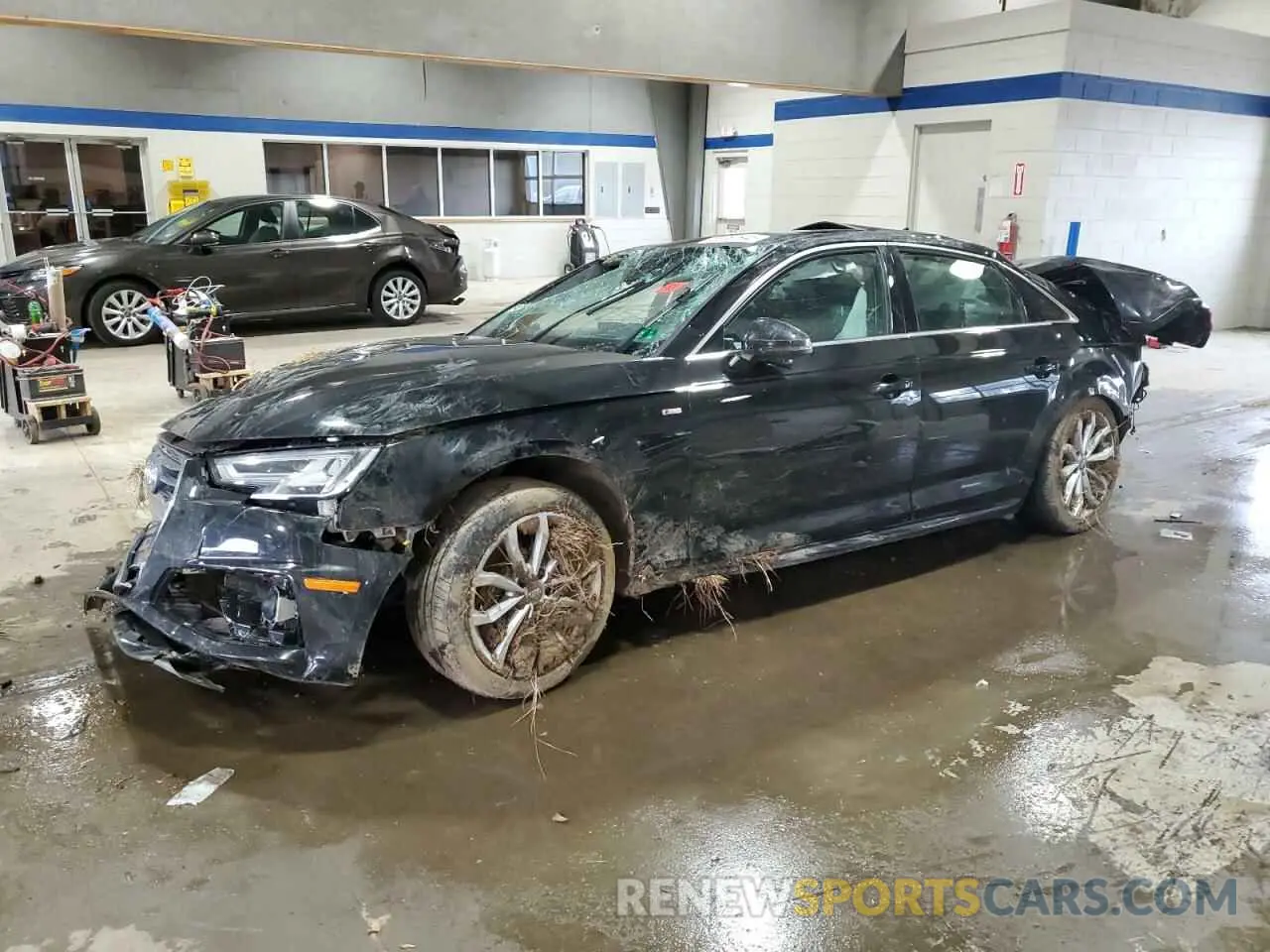 1 fotografías del automóvil dañado WAUFNAF44KA115190 AUDI A4 2019