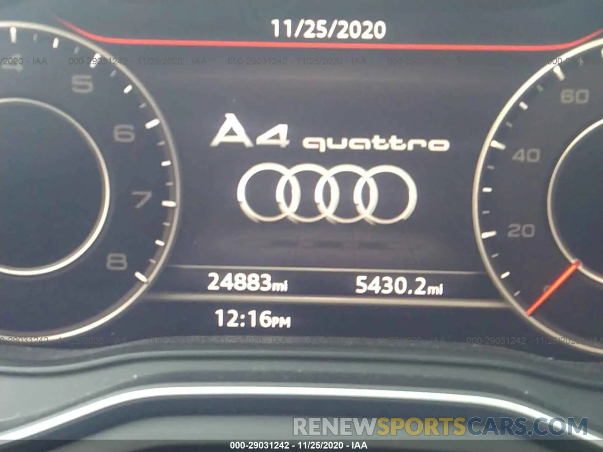 7 fotografías del automóvil dañado WAUFNAF46KA023353 AUDI A4 2019