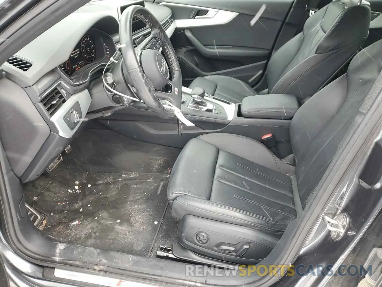 7 fotografías del automóvil dañado WAUFNAF47KA121646 AUDI A4 2019