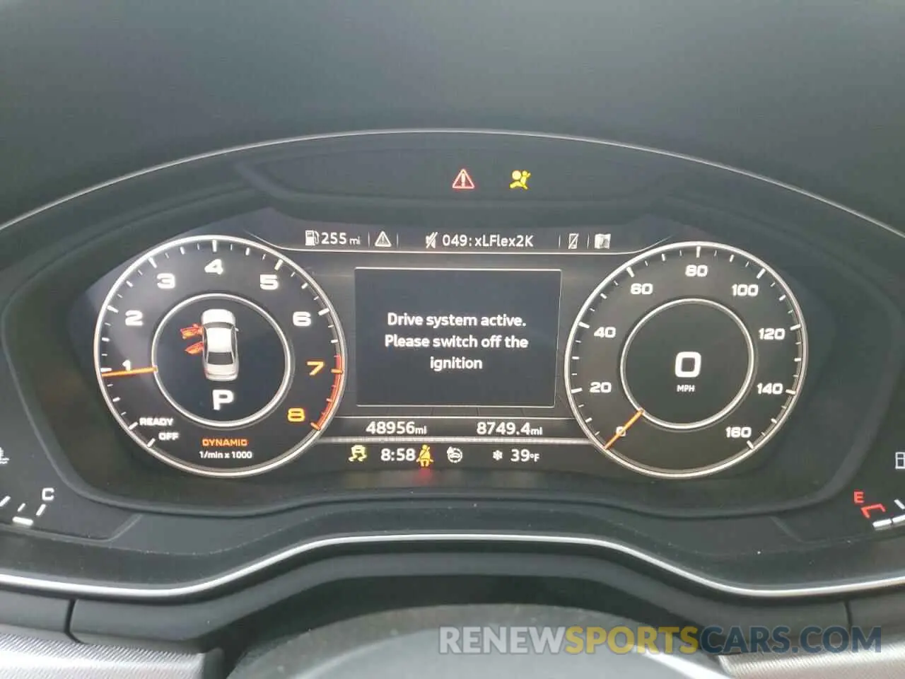 9 fotografías del automóvil dañado WAUFNAF47KN003184 AUDI A4 2019