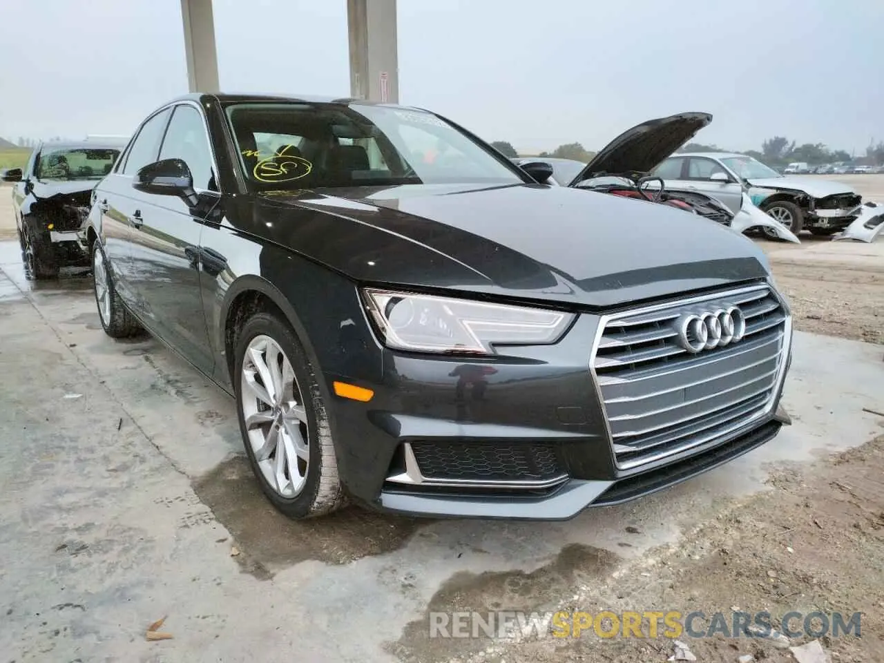 1 fotografías del automóvil dañado WAUGMAF40KA035151 AUDI A4 2019