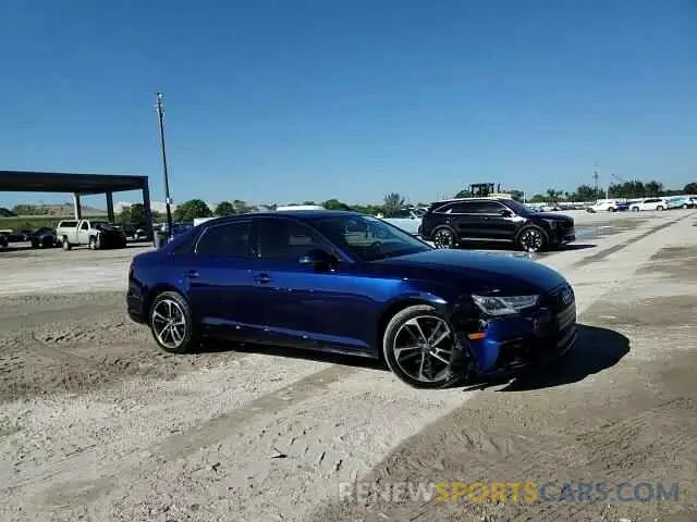 13 fotografías del automóvil dañado WAUGMAF40KN020996 AUDI A4 2019