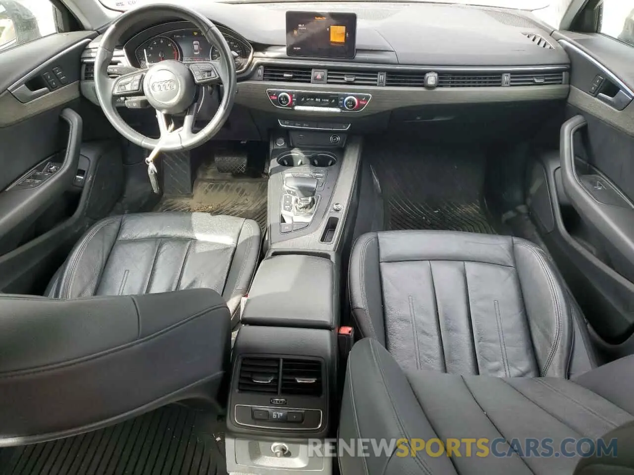 8 fotografías del automóvil dañado WAUGMAF41KN006122 AUDI A4 2019